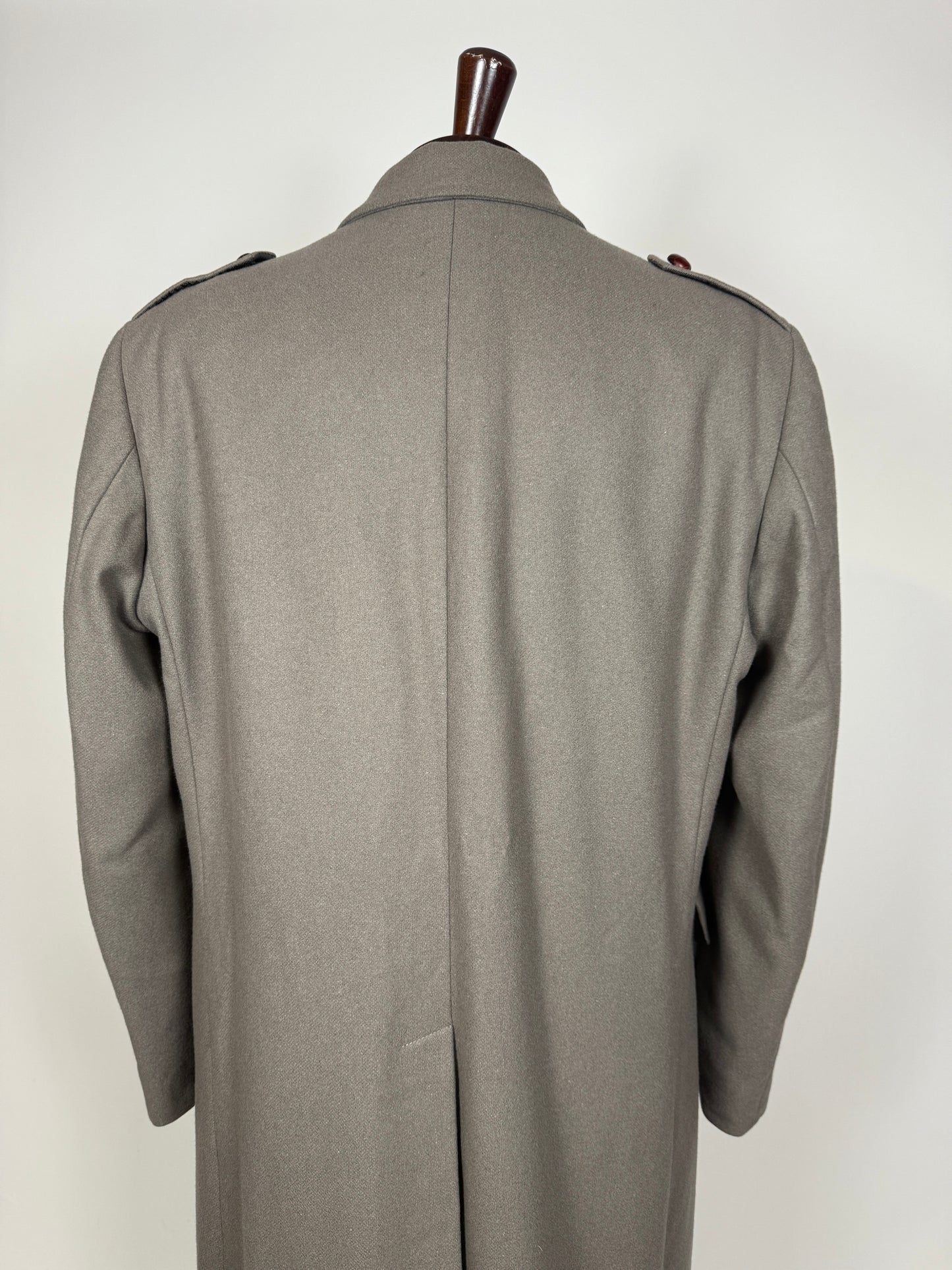 Cappotto De Paz doppiopetto grigio/cachi - tg. 56-58