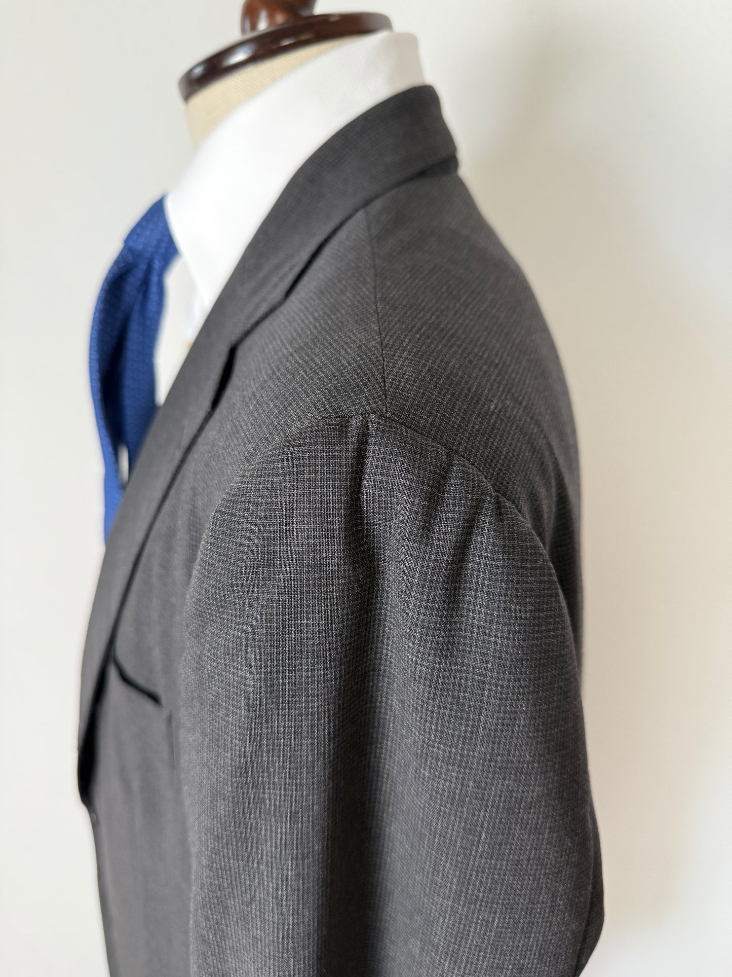Completo napoletano Sartorio in fresco lana antracite - tg. 54