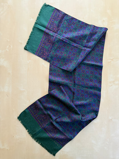 Sciarpa in seta Prochownick vintage jacquard
