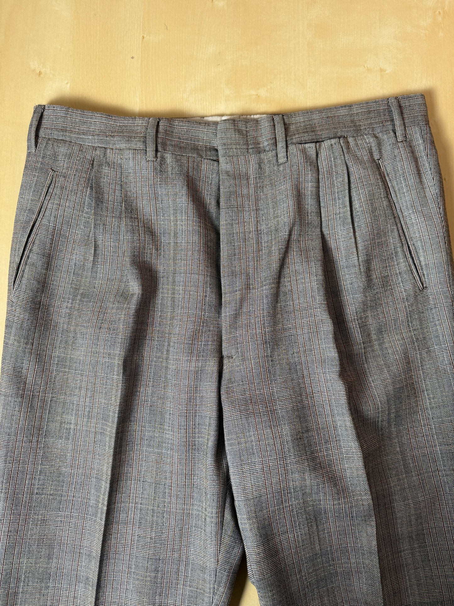 Pantaloni sartoriali Galles grisaglia anni ‘50/‘60 - tg. 52/54