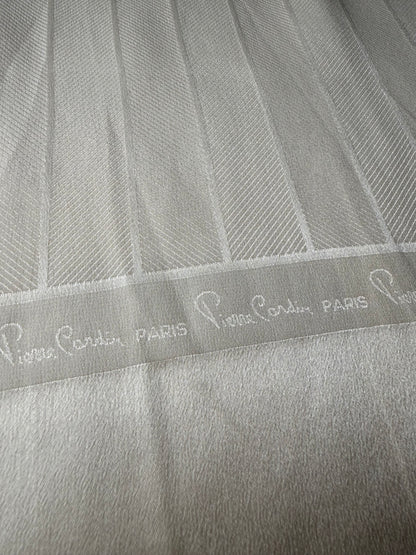 Sciarpa da sera in seta Pierre Cardin vintage