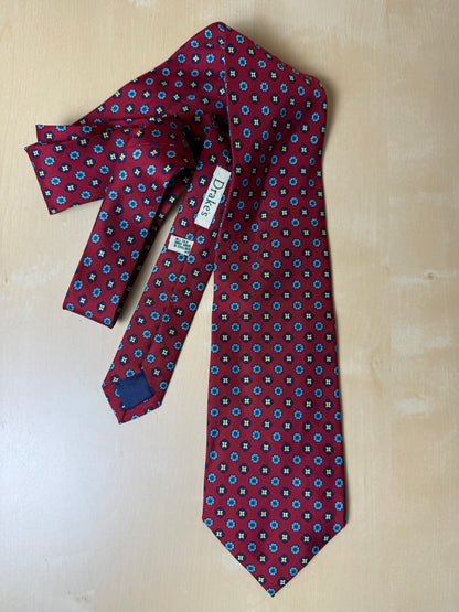 Cravatta Drake's made in England micro fantasia