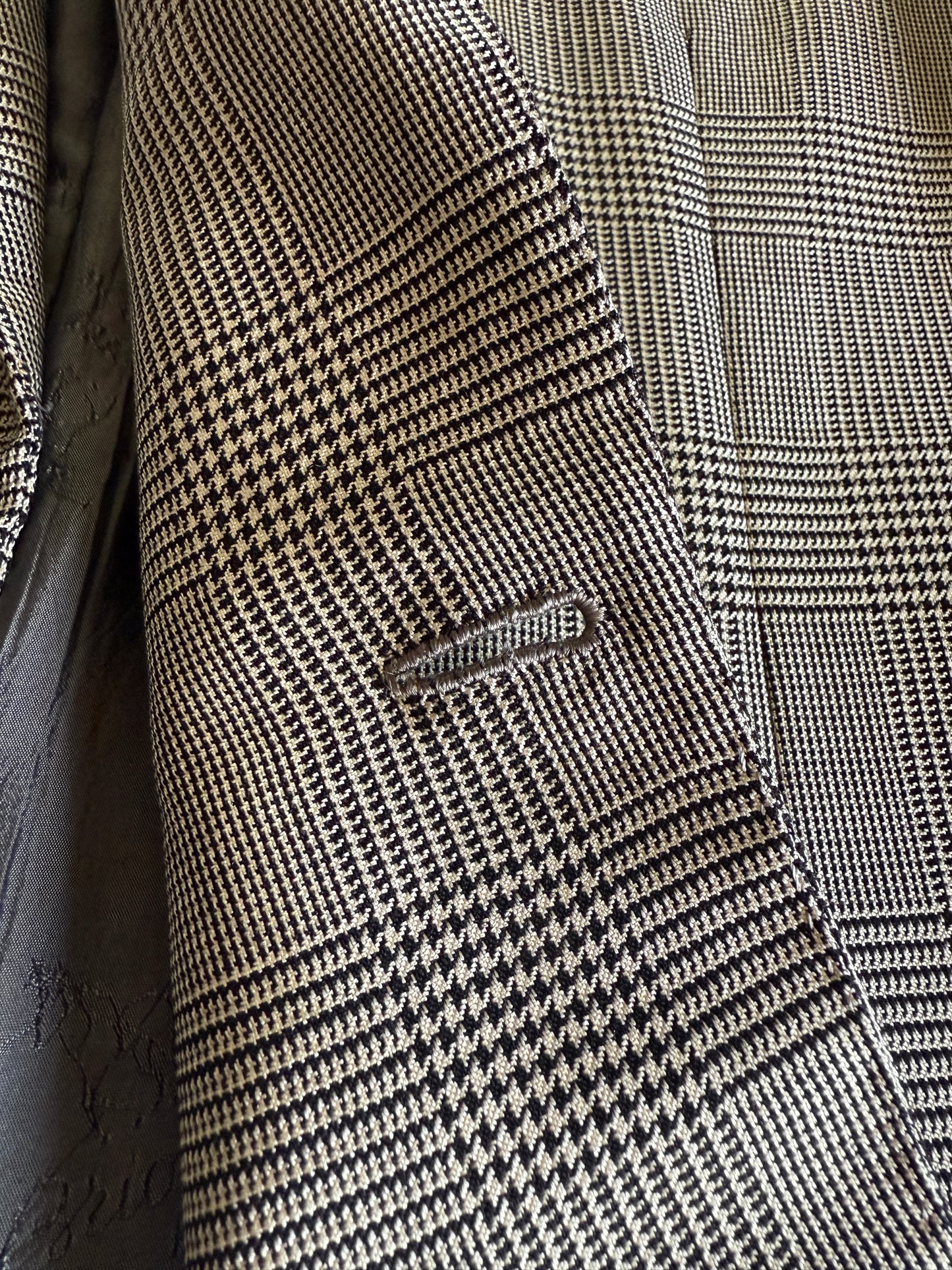 Giacca Brioni principe di Galles lana e seta - tg. 56