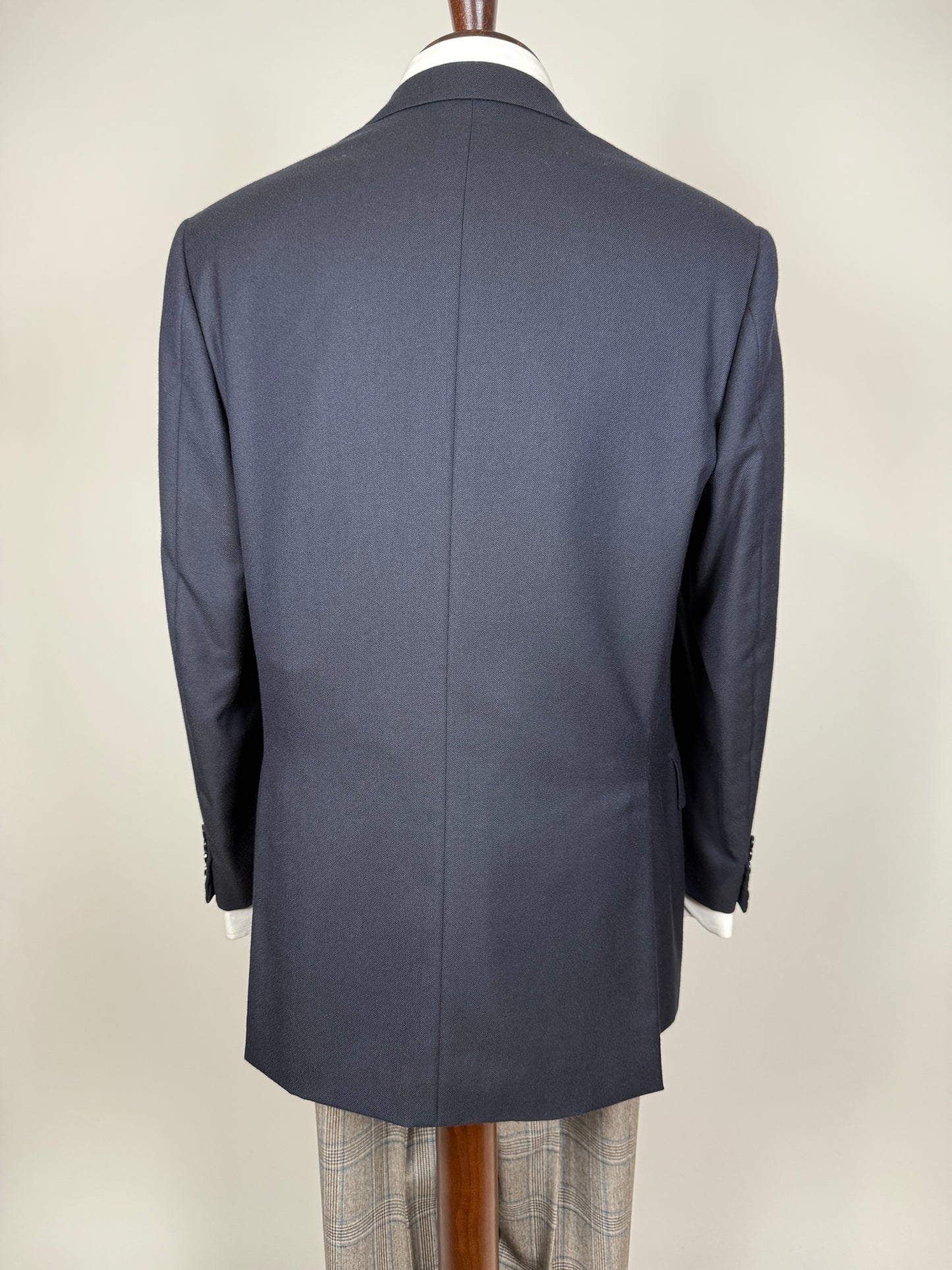 Giacca Brioni flanella lana e cashmere blu - tg. 50