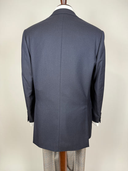 Giacca Brioni flanella lana e cashmere blu - tg. 50