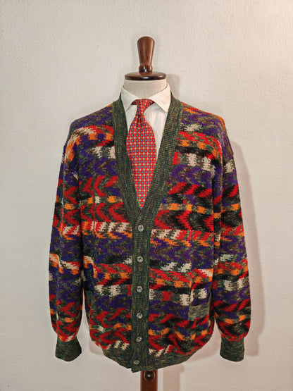 Cardigan Missoni Sport vintage misto lana tg. L