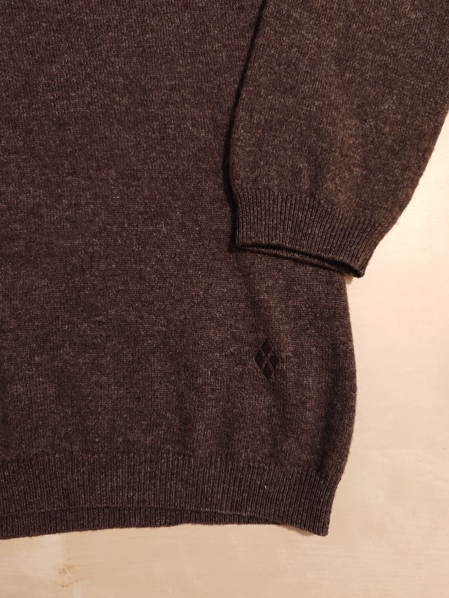 Pullover Ballantyne marrone lana e cashmere tg. 48