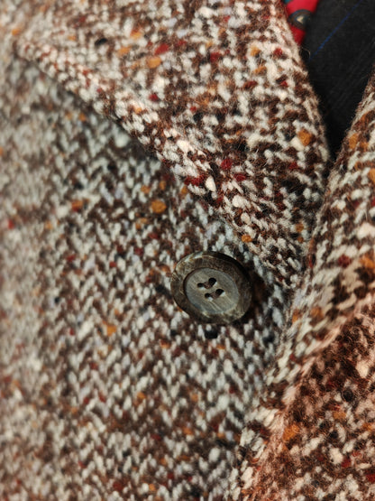 Cappotto in tweed donegal tg. 50/52