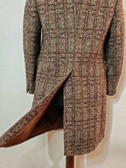 Cappotto in tweed donegal tg. 50/52