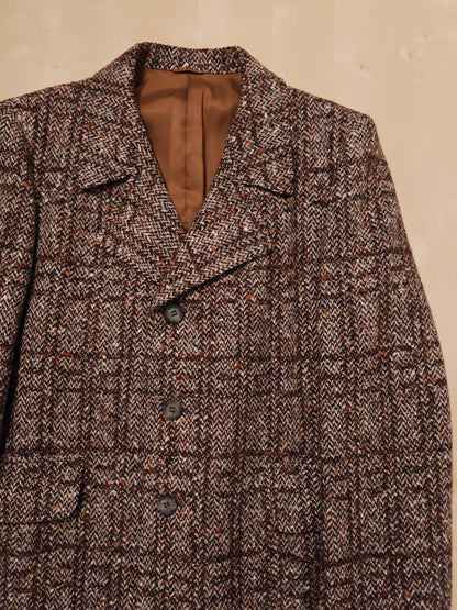 Cappotto in tweed donegal tg. 50/52