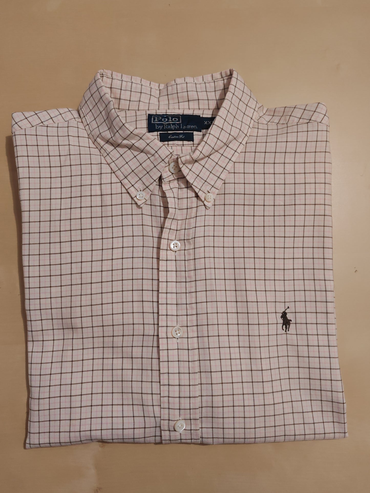 Camicia Ralph Lauren tattersall Flanella XXL