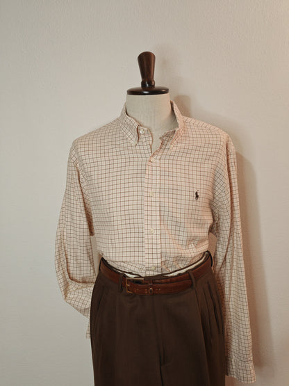 Camicia Ralph Lauren tattersall Flanella XXL