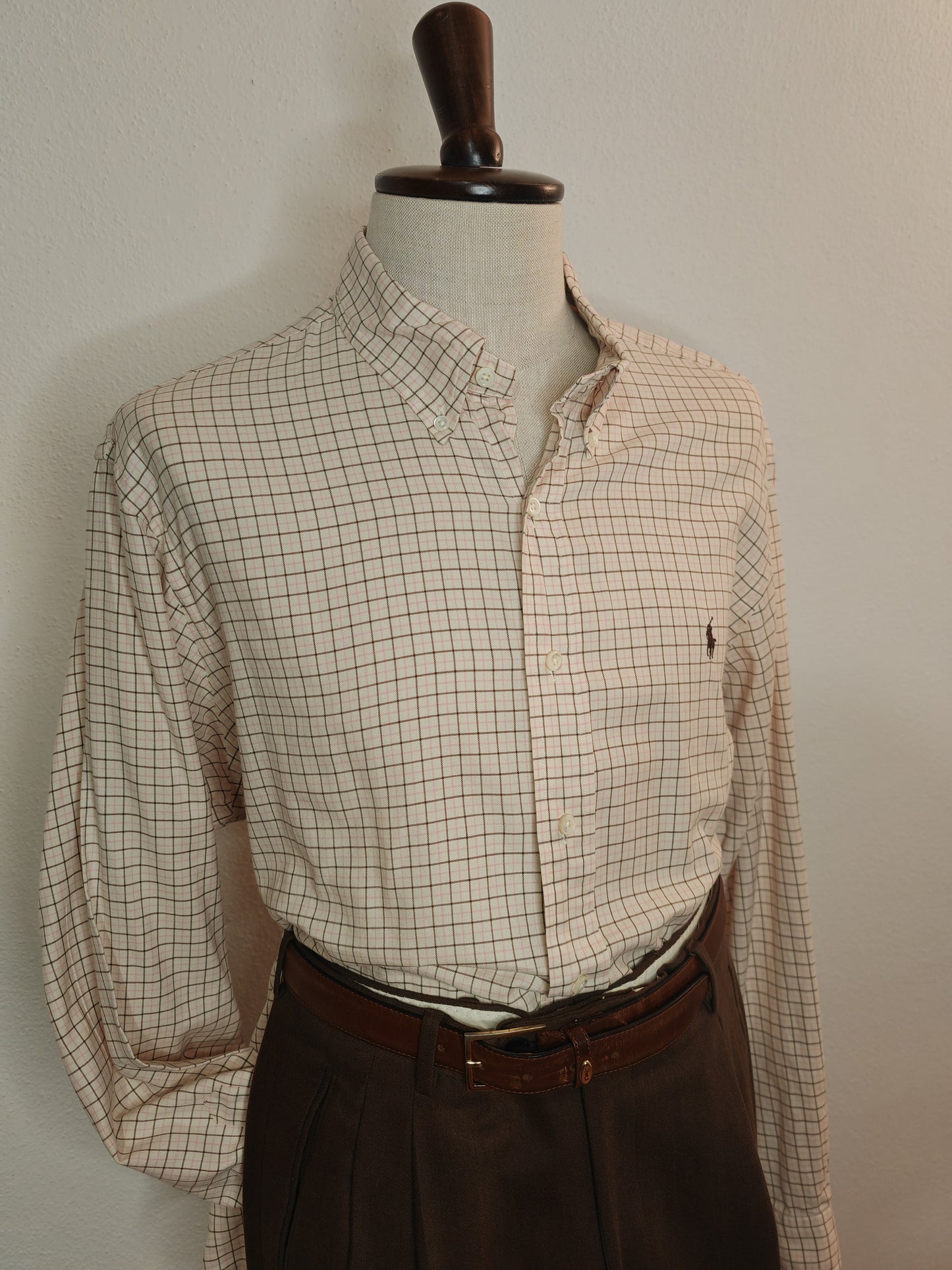 Camicia Ralph Lauren tattersall Flanella XXL