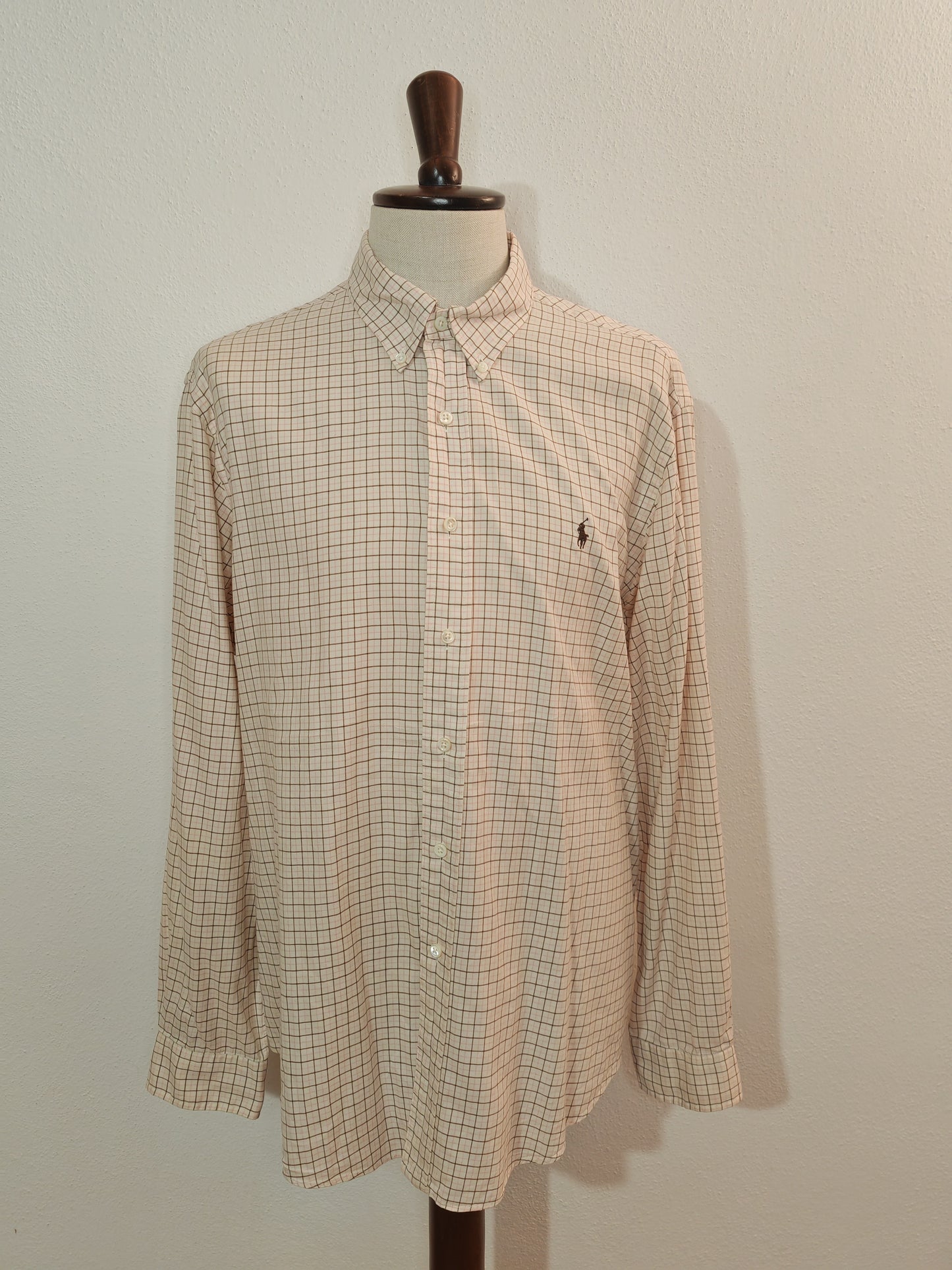 Camicia Ralph Lauren tattersall Flanella XXL