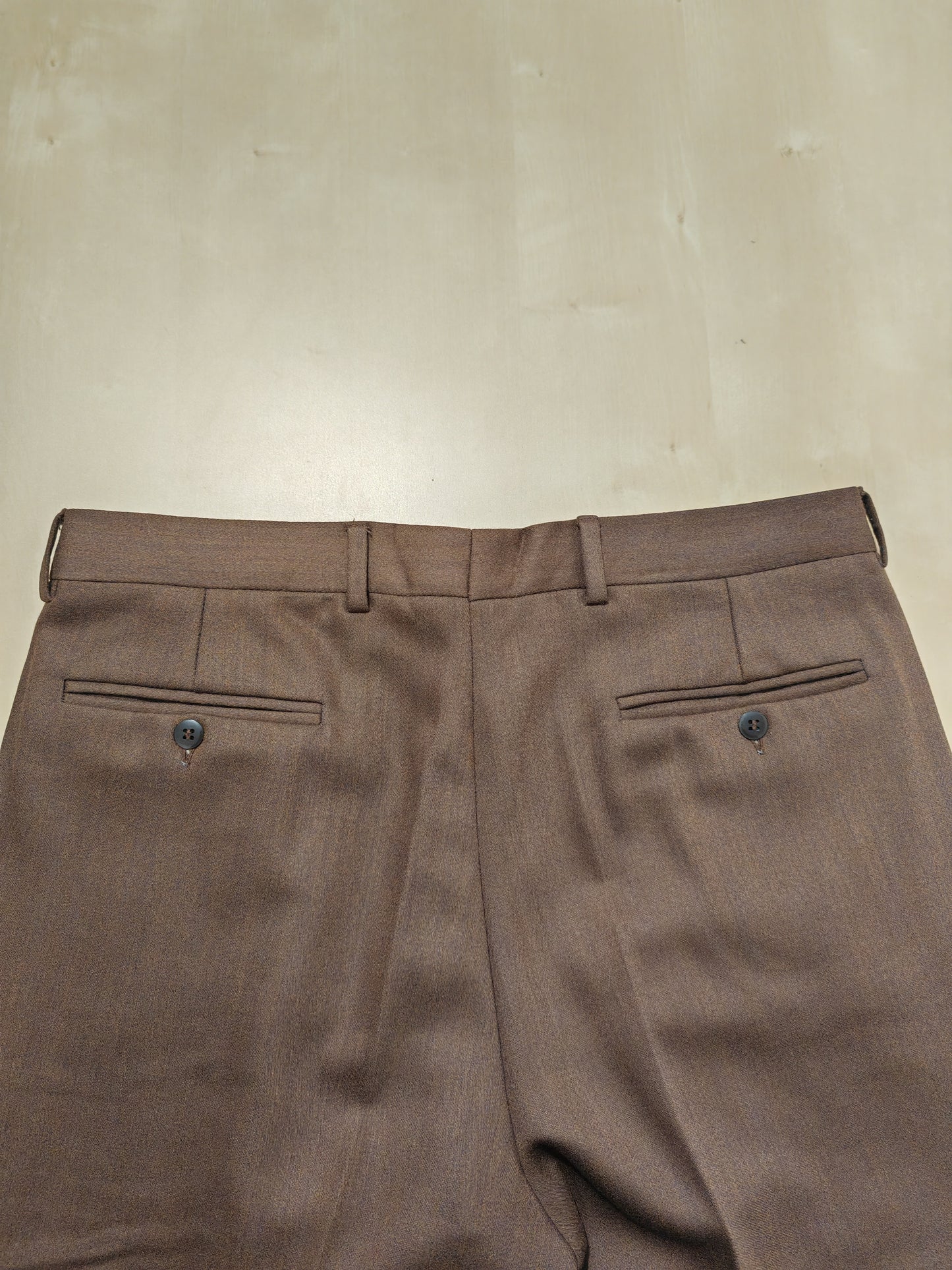 Pantaloni marroni lana - tg. 50