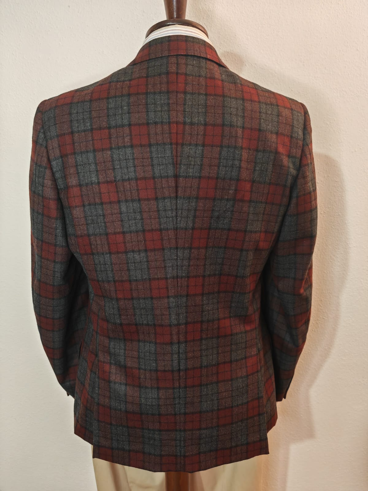 Blazer Yves Saint Laurent tartan vintage - tg. 52