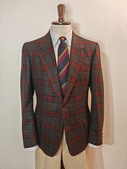 Blazer Yves Saint Laurent tartan vintage - tg. 52