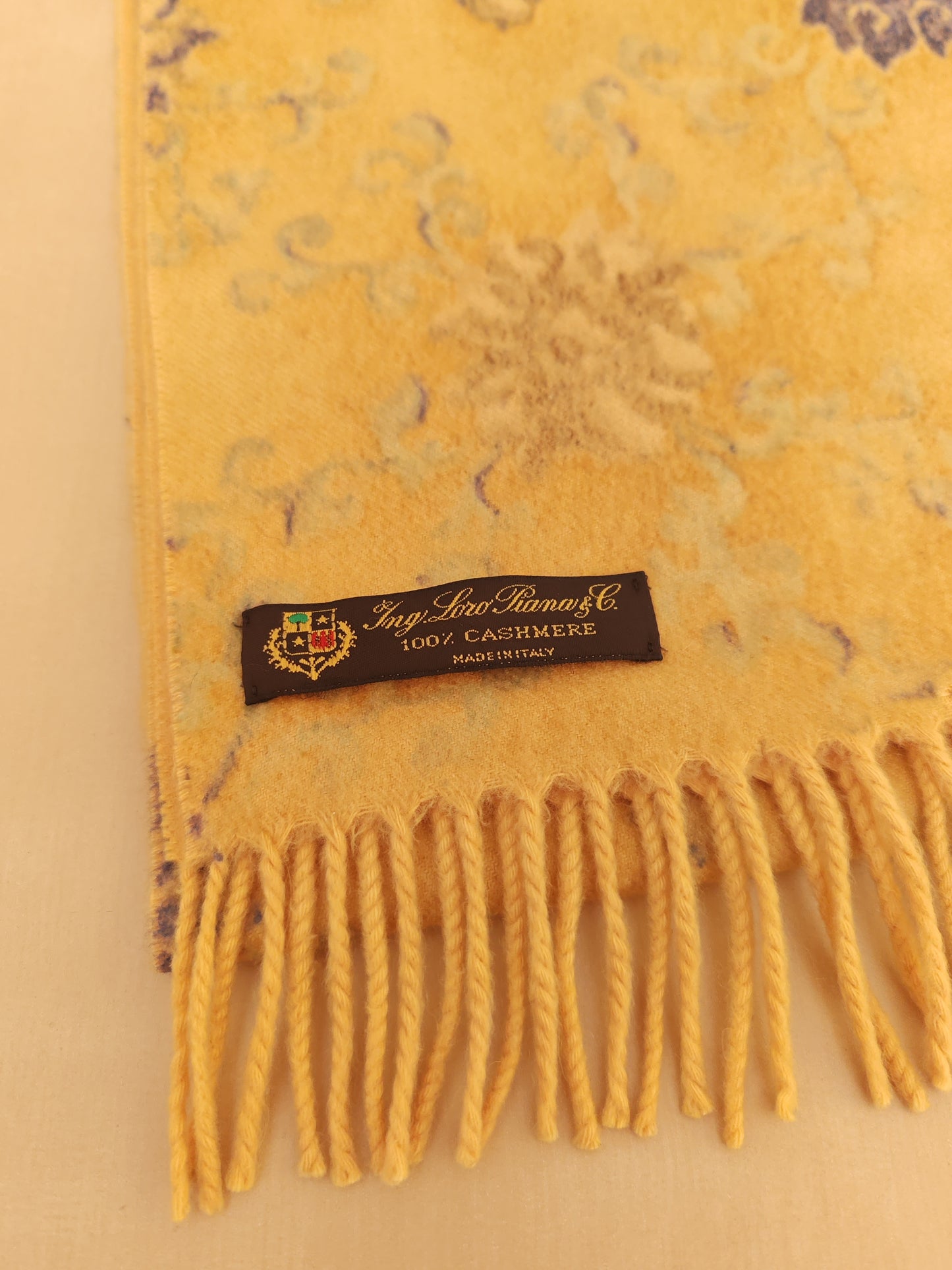 Sciarpa in cashmere tessuto Loro Piana