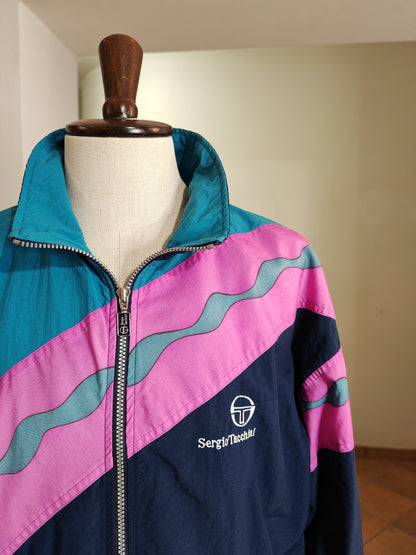 Tuta in nylon anni '90 Sergio Tacchini - XL