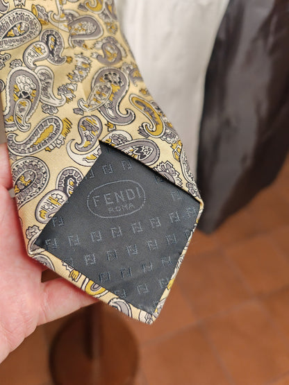 Cravatta Fendi paisley