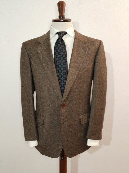 2 bottoni Giusti Bologna in tweed donegal irlandese - tg. 50