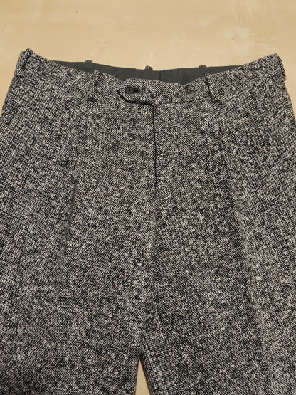 Pantaloni sartoriali pura lana "sale e pepe" - tg. 54/56