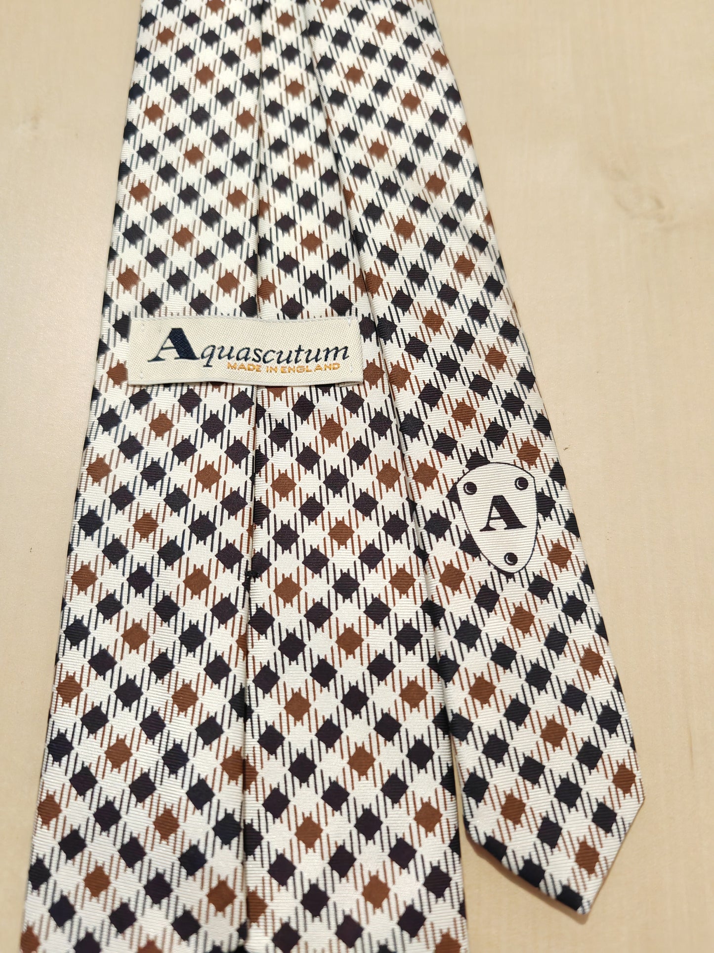 Cravatta Aquascutum check