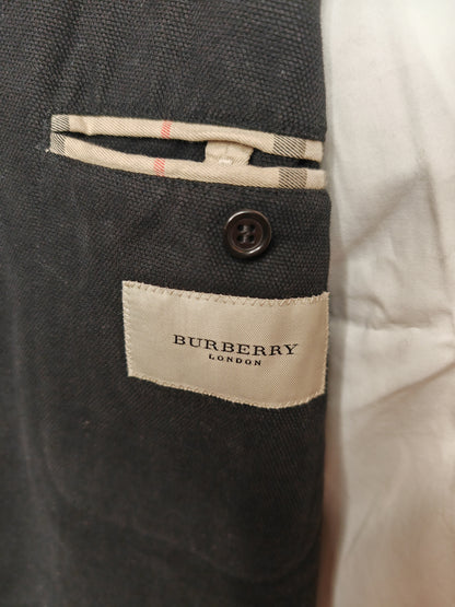 Burberry destructured jacket, 100% cotton piquet - sz. 52