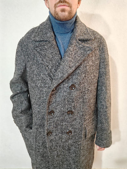 Cappotto Tom Ford doppiopetto in alpaca e lana - tg. XXL