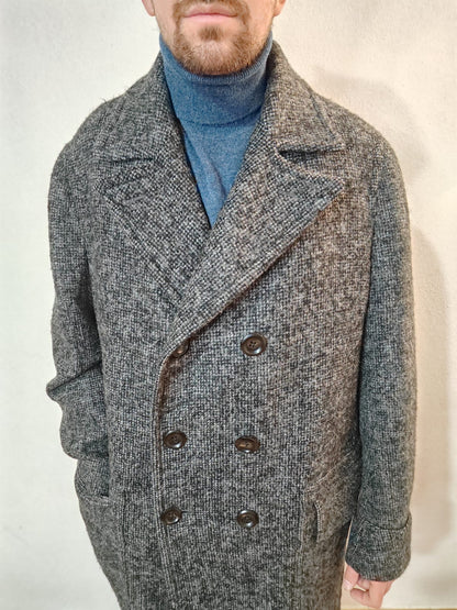 Cappotto Tom Ford doppiopetto in alpaca e lana - tg. XXL