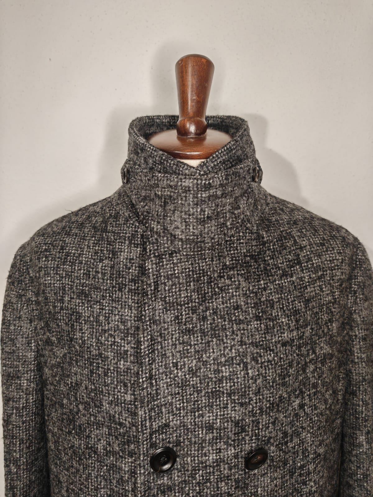 Cappotto Tom Ford doppiopetto in alpaca e lana - tg. XXL