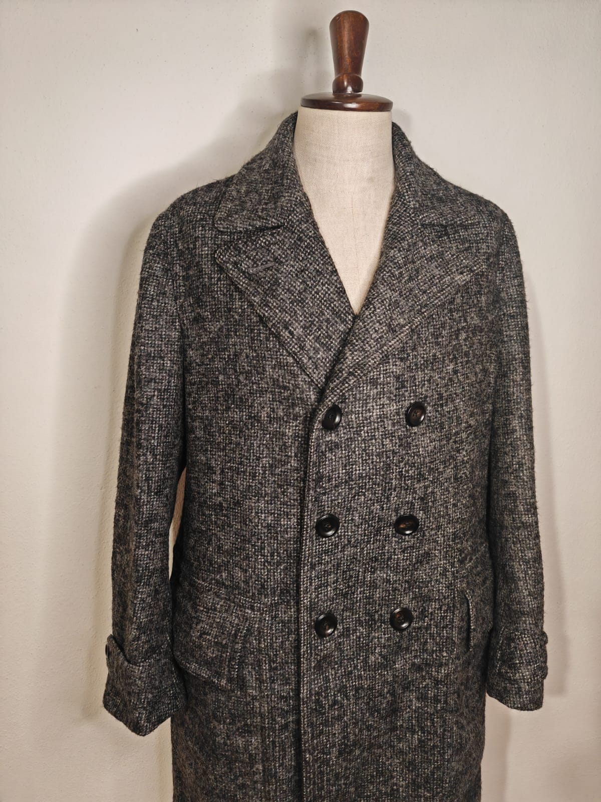 Cappotto Tom Ford doppiopetto in alpaca e lana - tg. XXL