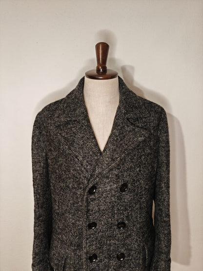 Cappotto Tom Ford doppiopetto in alpaca e lana - tg. XXL