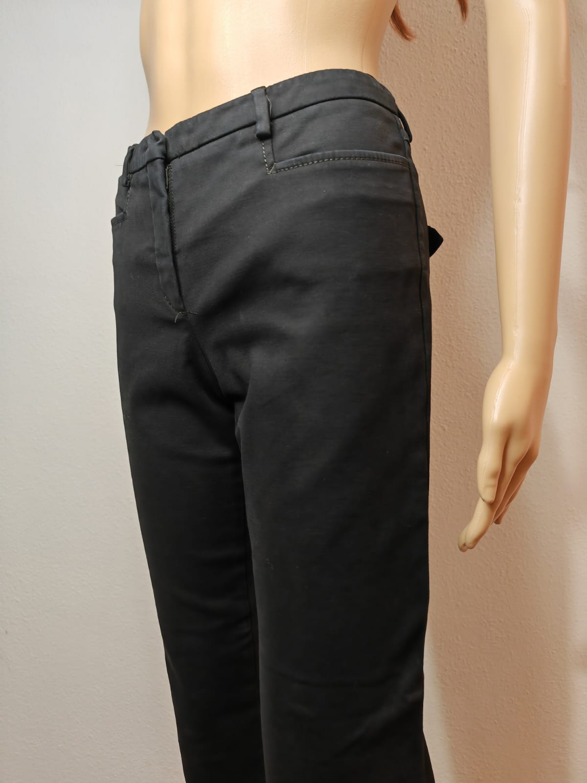 Pantaloni chino Loro Piana neri - tg. 42