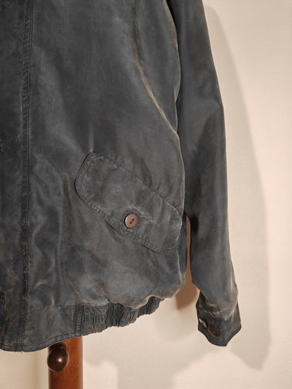 Bomber vintage in pura seta ssndwash - tg. 56