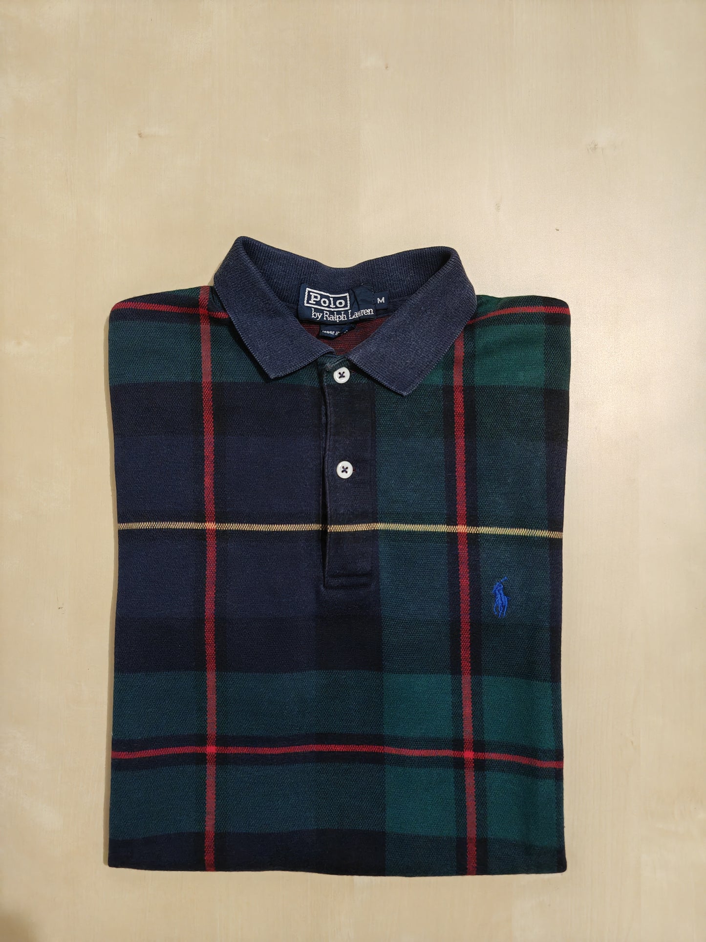 Polo Ralph Lauren vintage made in USA tartan - M