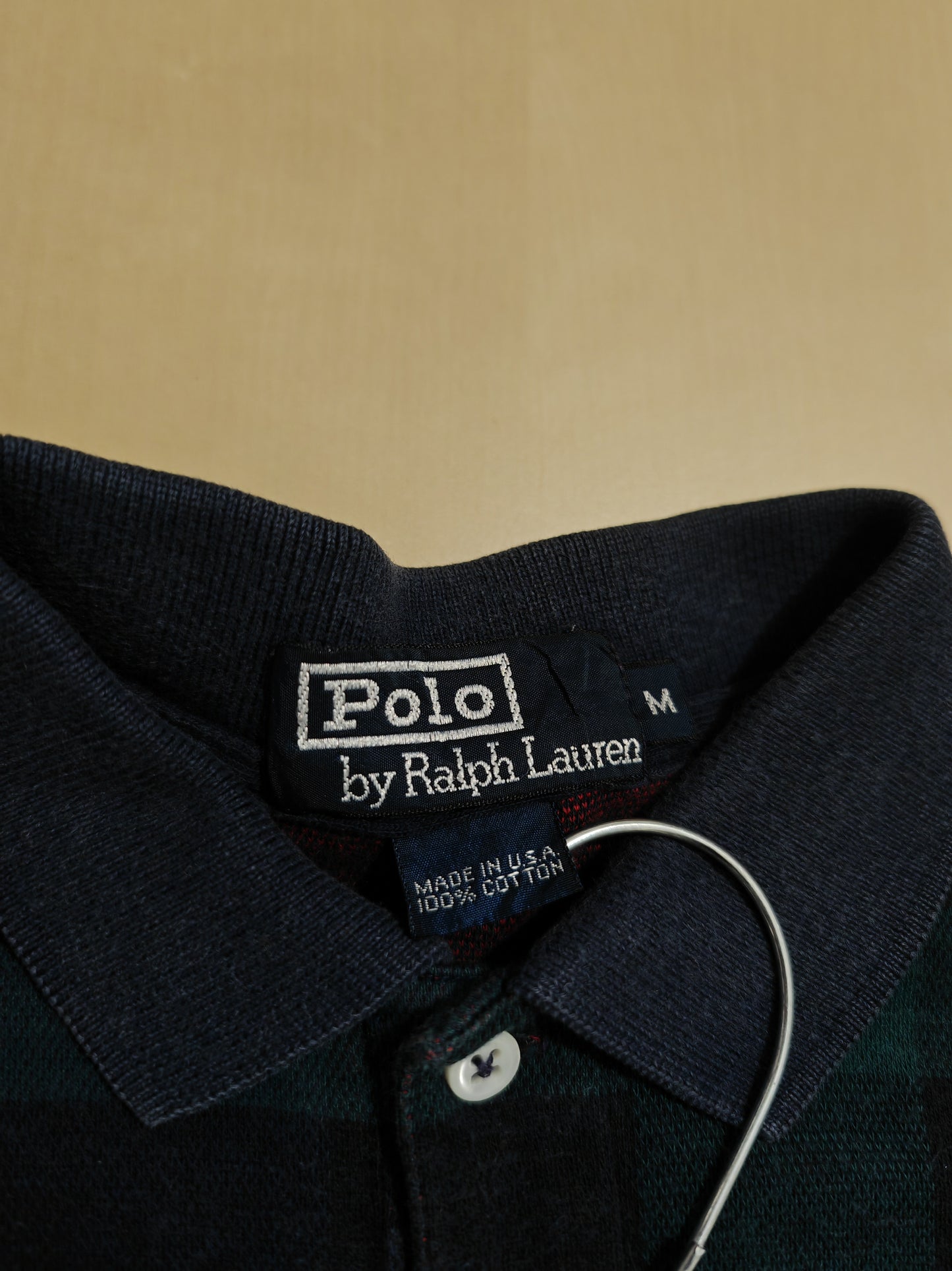 Polo Ralph Lauren vintage made in USA tartan - M