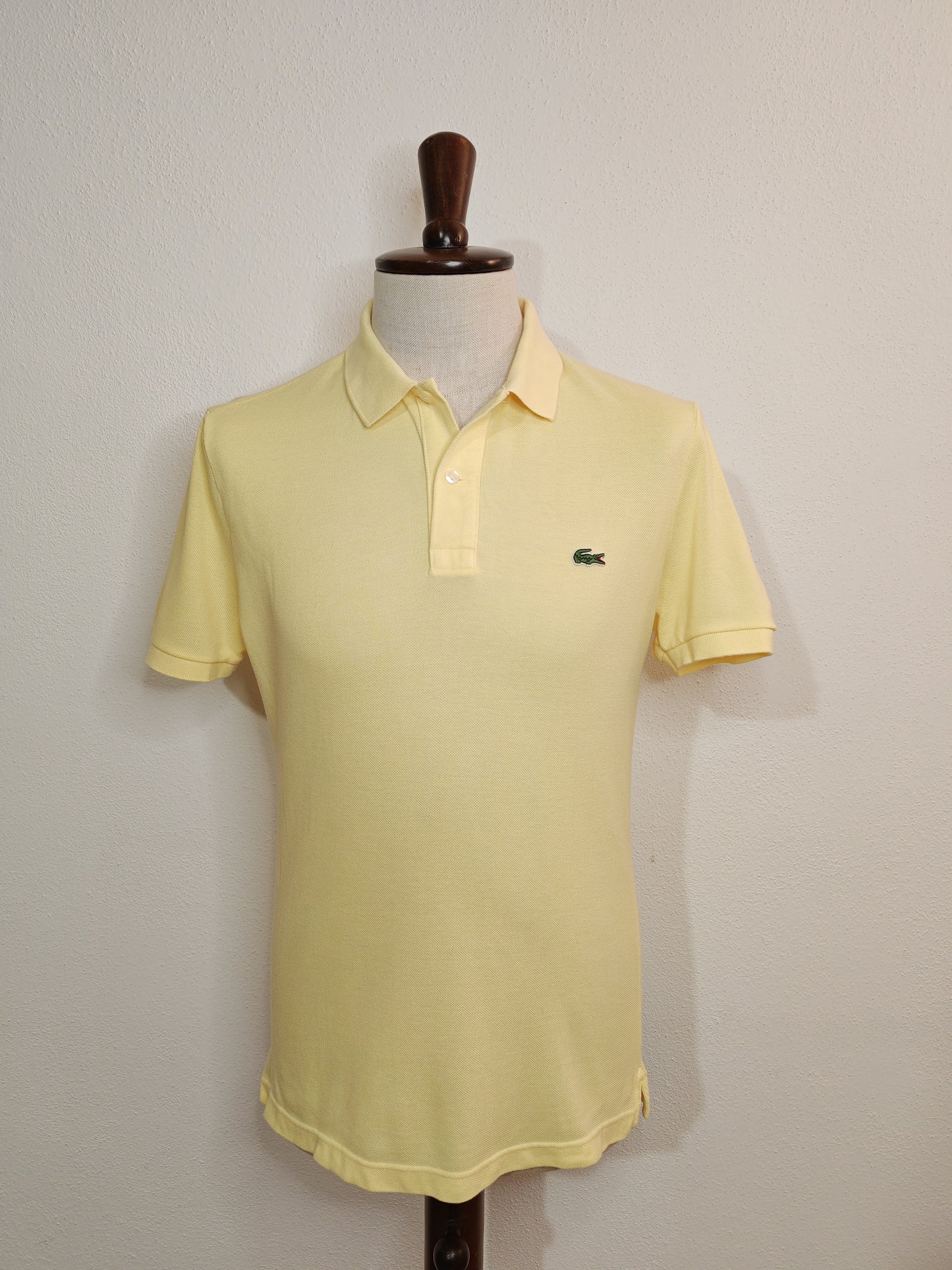 Polo Lacoste gialla - M slim