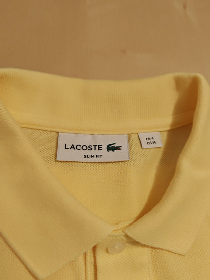 Polo Lacoste gialla - M slim