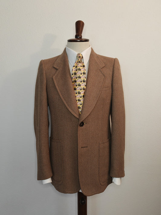 Giacca in tweed anni '70 - tg. 48