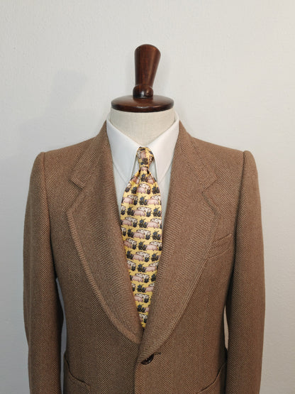 Giacca in tweed anni '70 - tg. 48