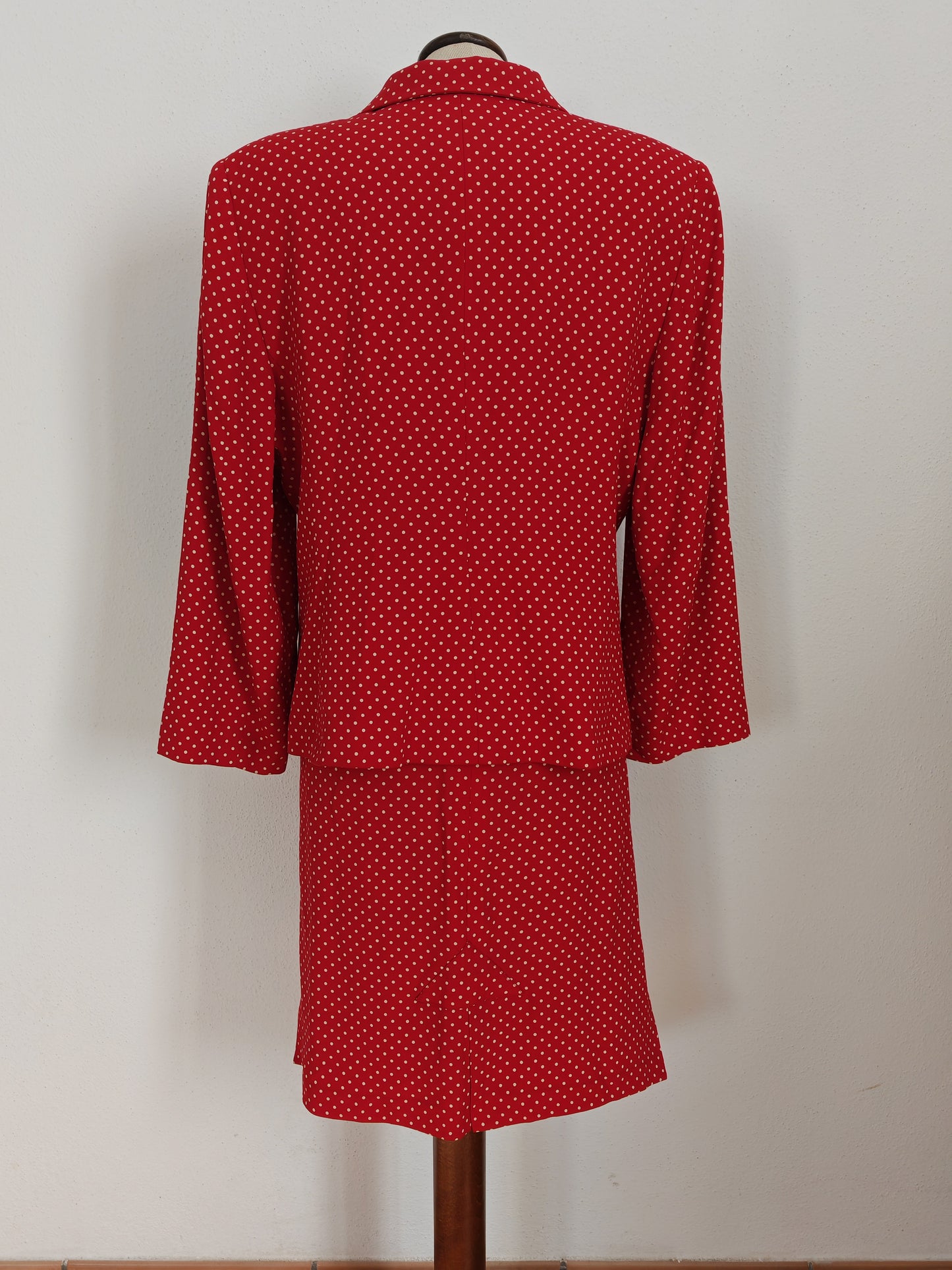 Tailleur Luisa Spagnoli anni '80 a pois- tg. 46/48