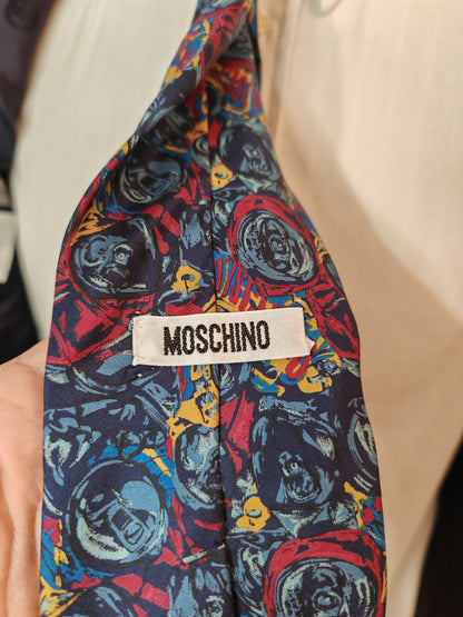 Cravatta Moschino fantasia