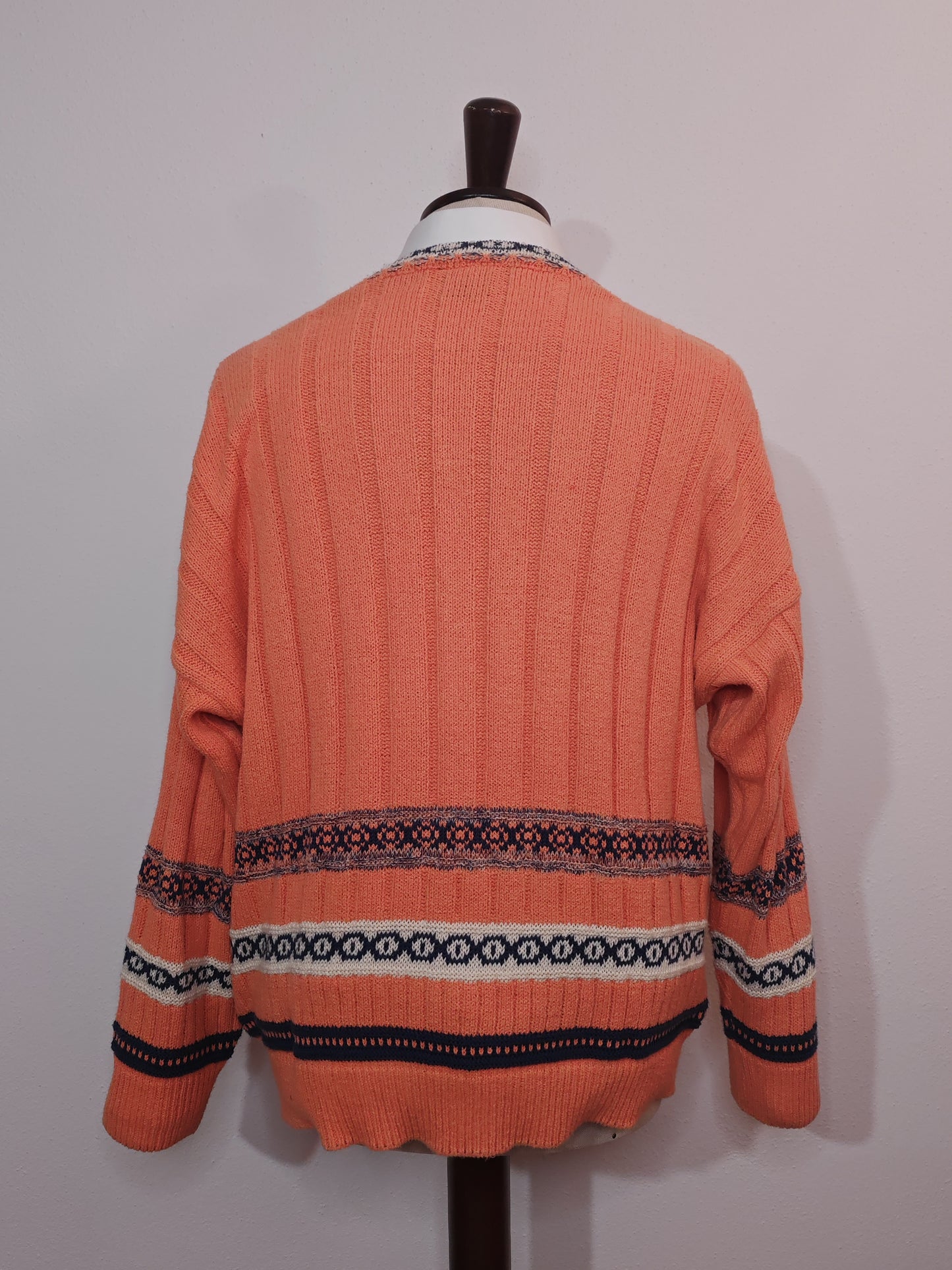 Pullover anni '70/'80 stile college - XL