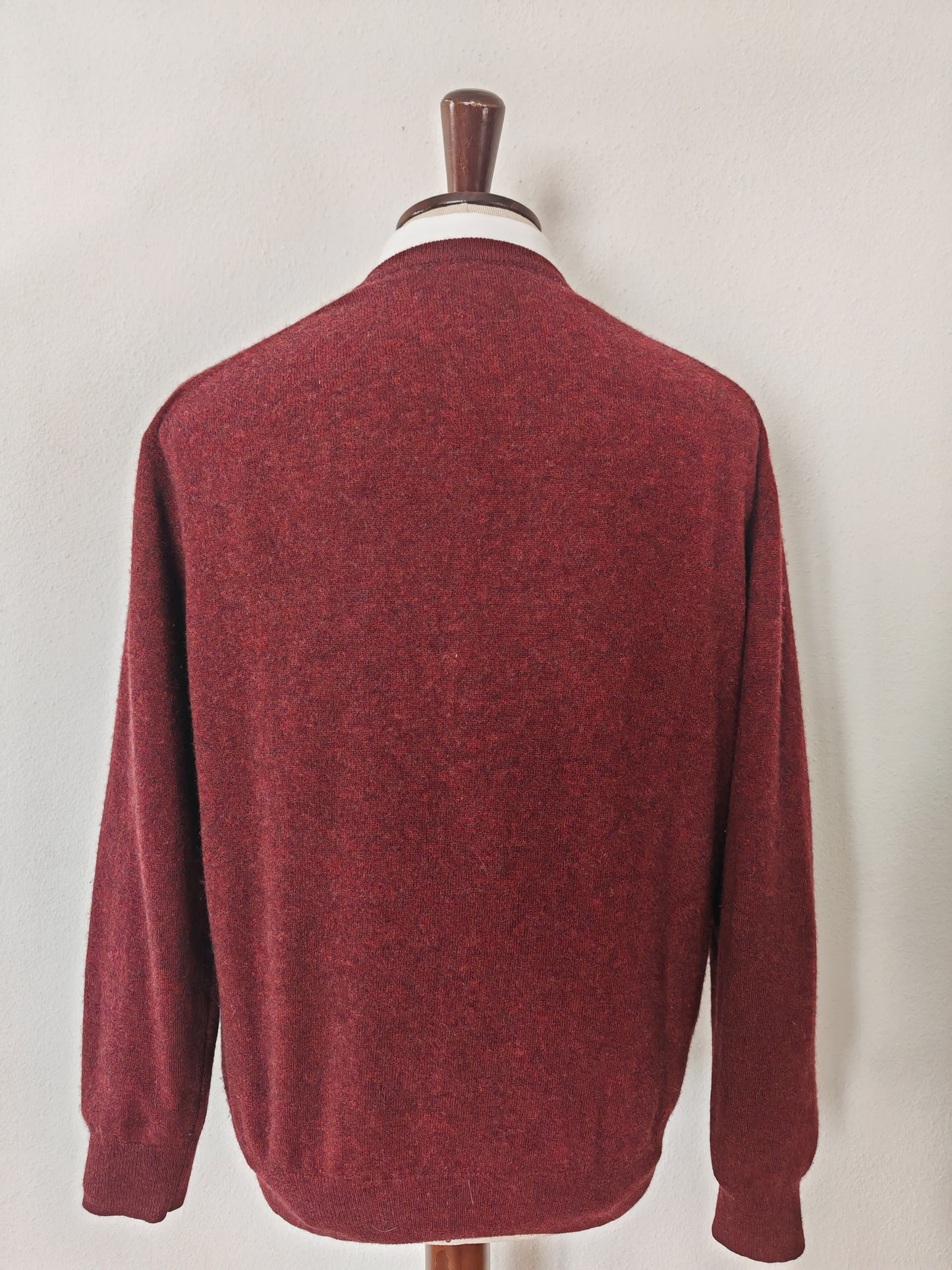 Pullover bordeaux 100% cashmere - XL