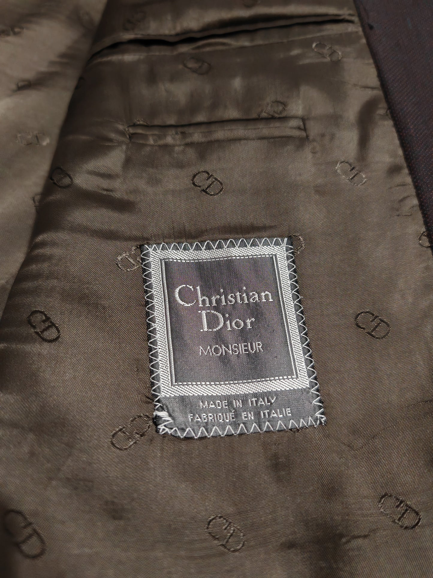 Giacca Christian Dior anni '80/'90, lana - tg. 52