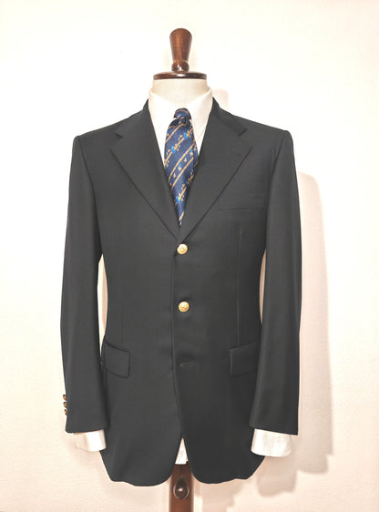 Blazer Burberrys anni '80 bottoni oro con logo - tg. 50