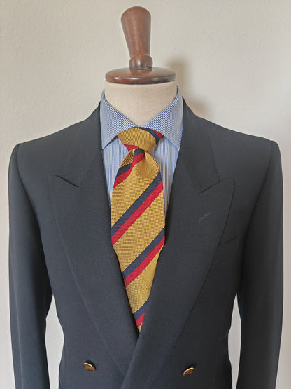 Blazer doppiopetto navy anni '80 - tg. 50