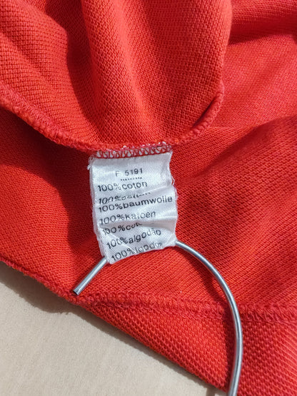 Polo Lacoste rosso aranciato, 4/M