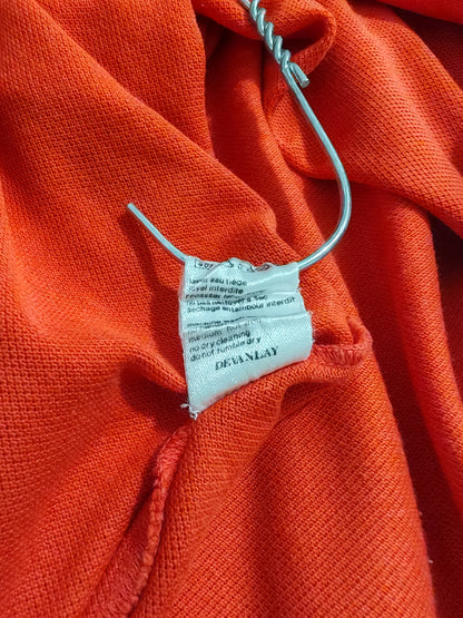 Polo Lacoste rosso aranciato, 4/M